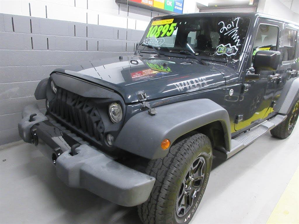 2017 Jeep Wrangler Unlimited Willys Wheeler W 4WD