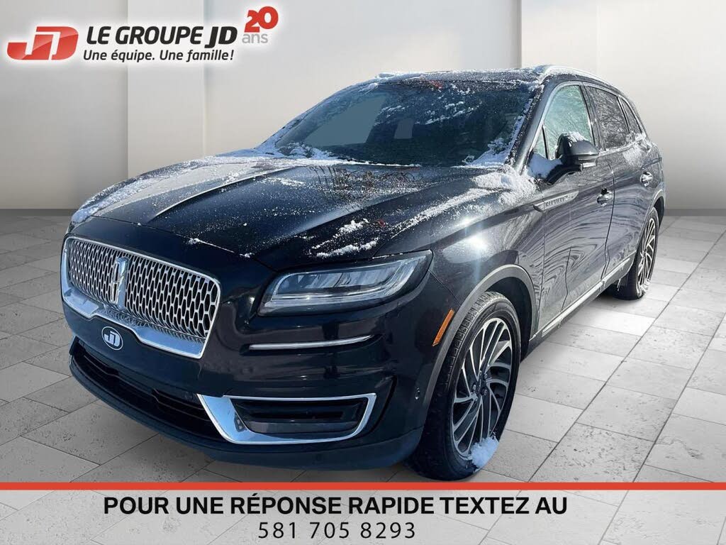 2019 Lincoln Nautilus Reserve AWD
