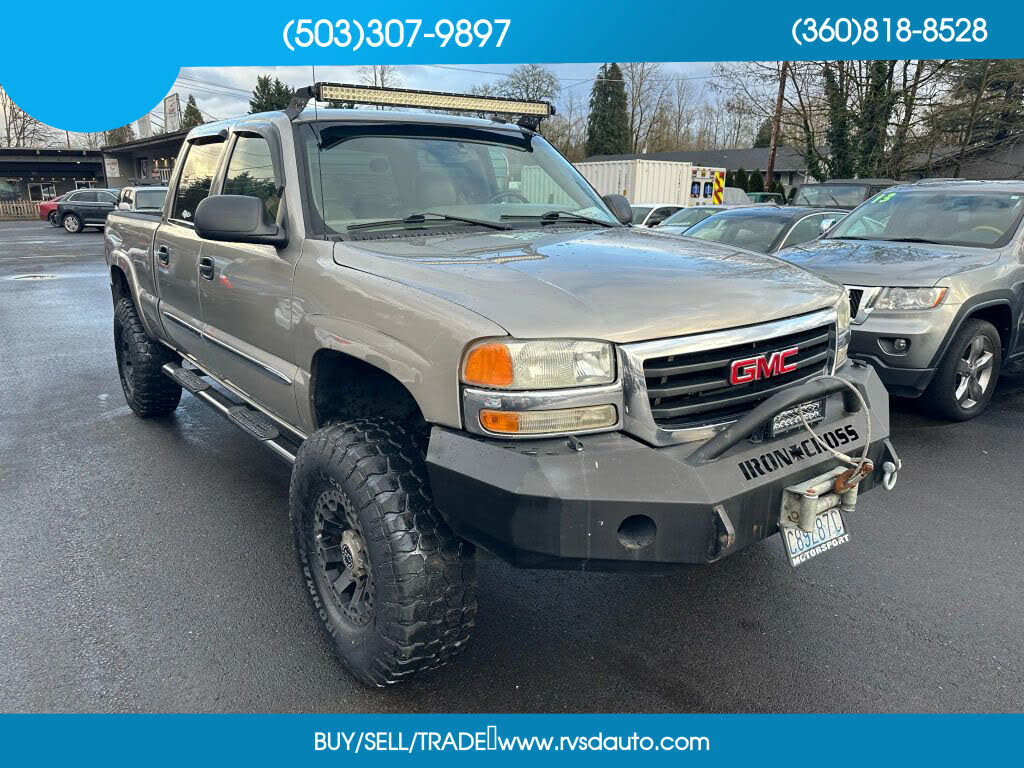 2003 GMC Sierra 1500HD 4 Dr SLE 4WD Crew Cab SB HD