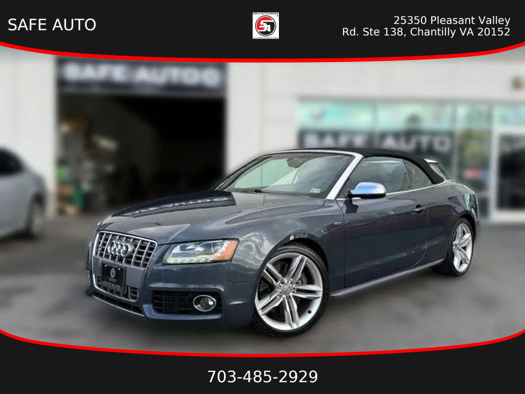 2011 Audi S5 3.0T quattro Premium Plus Cabriolet AWD