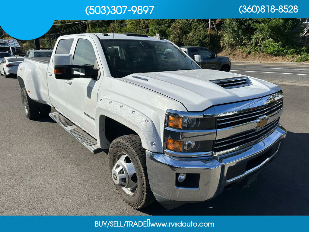2017 Chevrolet Silverado 3500HD Work Truck Crew Cab LB 4WD