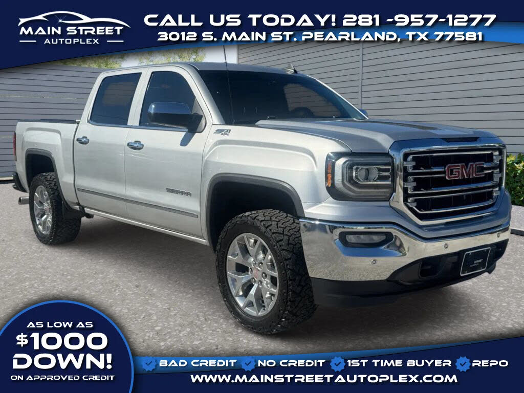 2017 GMC Sierra 1500 SLT Crew Cab 4WD