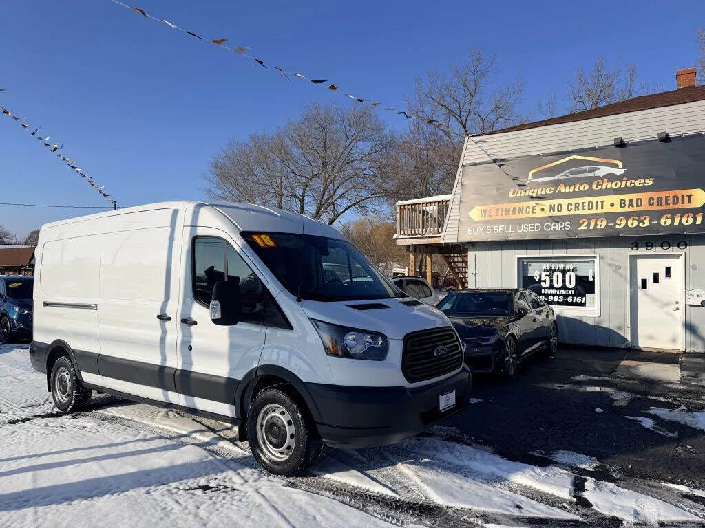 2018 Ford Transit Cargo 350 3dr LWB Medium Roof Cargo Van with Sliding Passenger Side Door