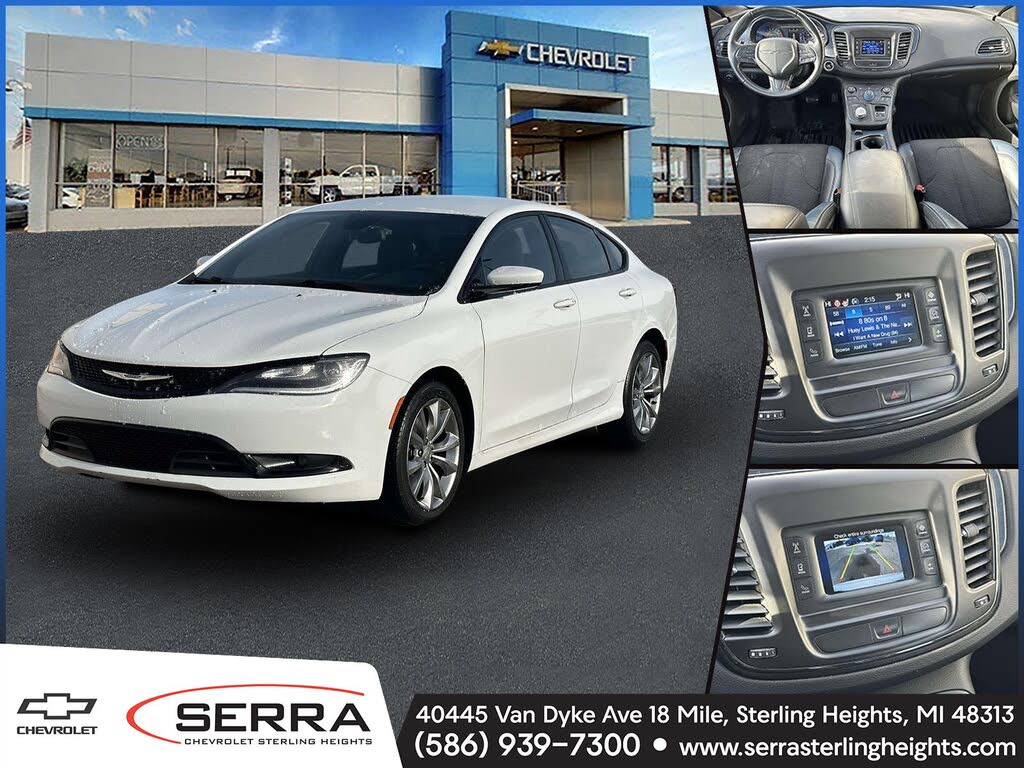 2016 Chrysler 200 S Sedan FWD