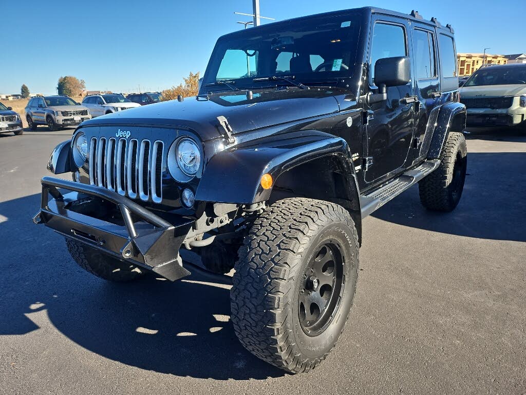2018 Jeep Wrangler JK Unlimited Sahara 4WD