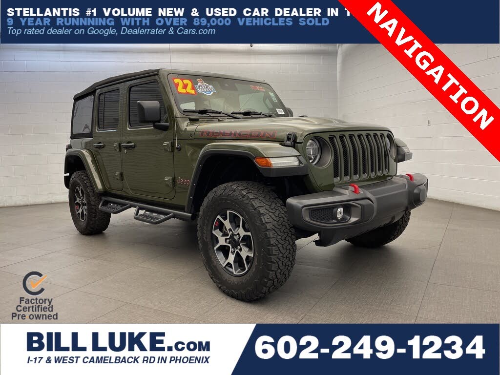 2022 Jeep Wrangler Unlimited Rubicon 4WD