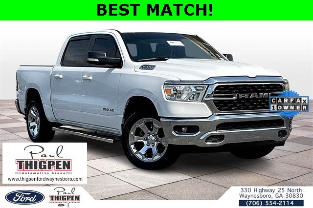 2022 RAM 1500 Big Horn Crew Cab 4WD