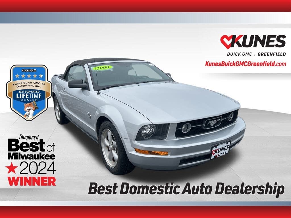2008 Ford Mustang V6 Deluxe Convertible RWD