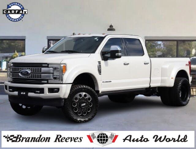 2019 Ford F-450 Super Duty Platinum Crew Cab LB DRW 4WD