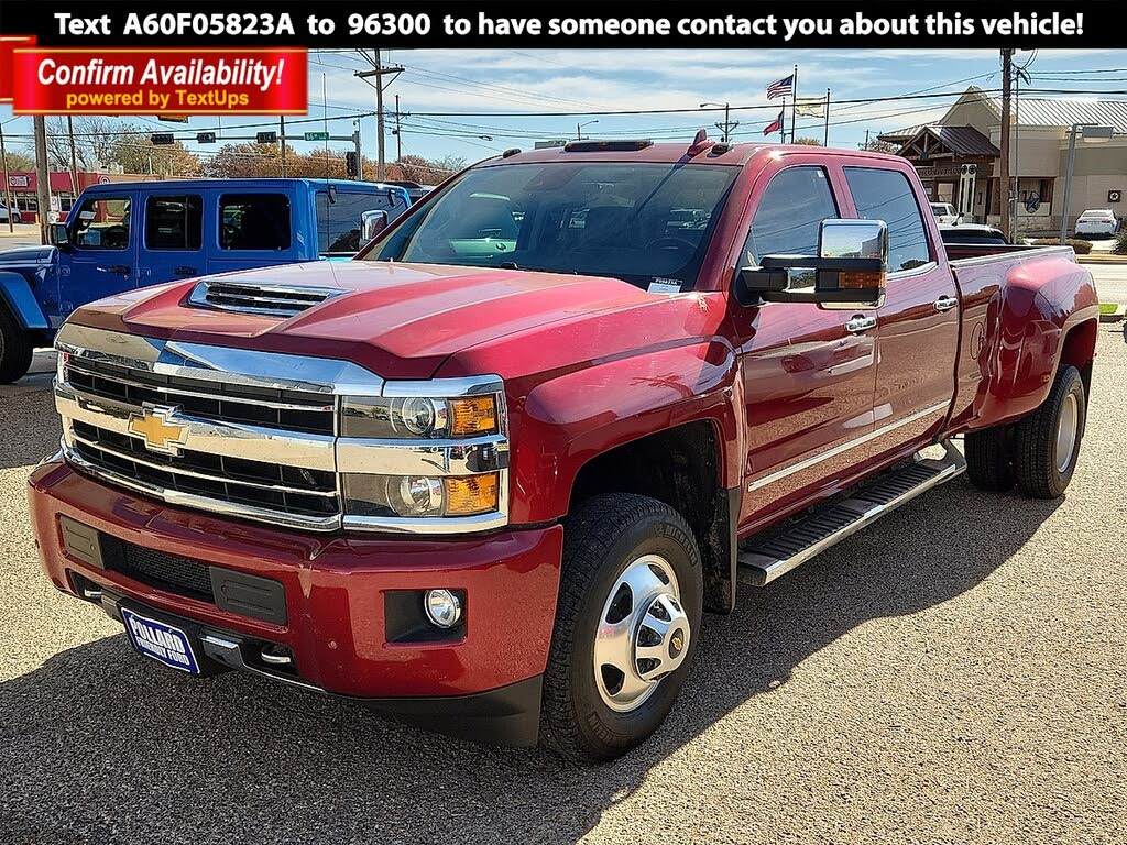 2018 Chevrolet Silverado 3500HD High Country Crew Cab 4WD