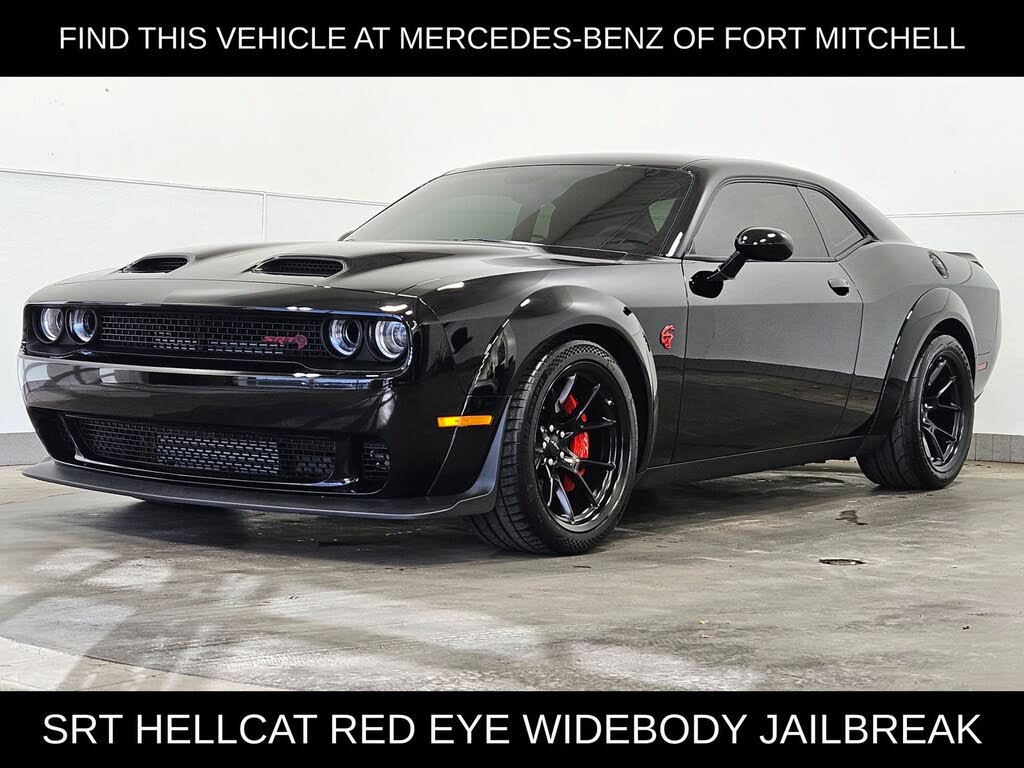 2022 Dodge Challenger SRT Hellcat Redeye Widebody Jailbreak RWD