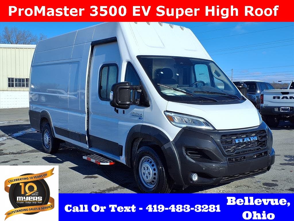 2024 RAM ProMaster EV Delivery 159 Super High Roof Step Van FWD