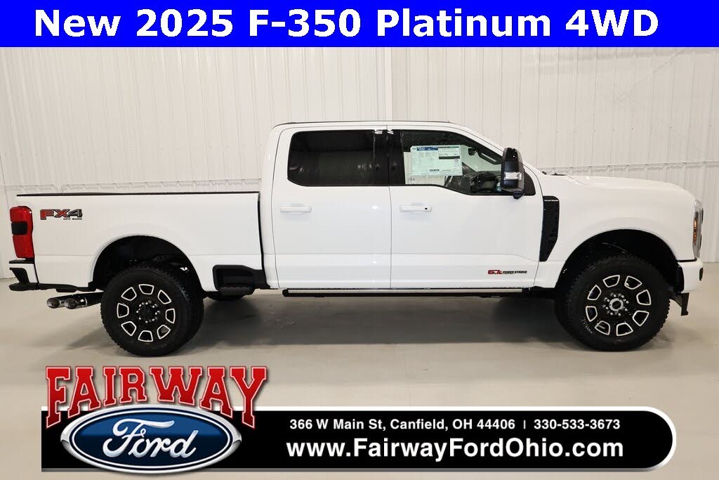 2025 Ford F-350 Super Duty Platinum Crew Cab 4WD