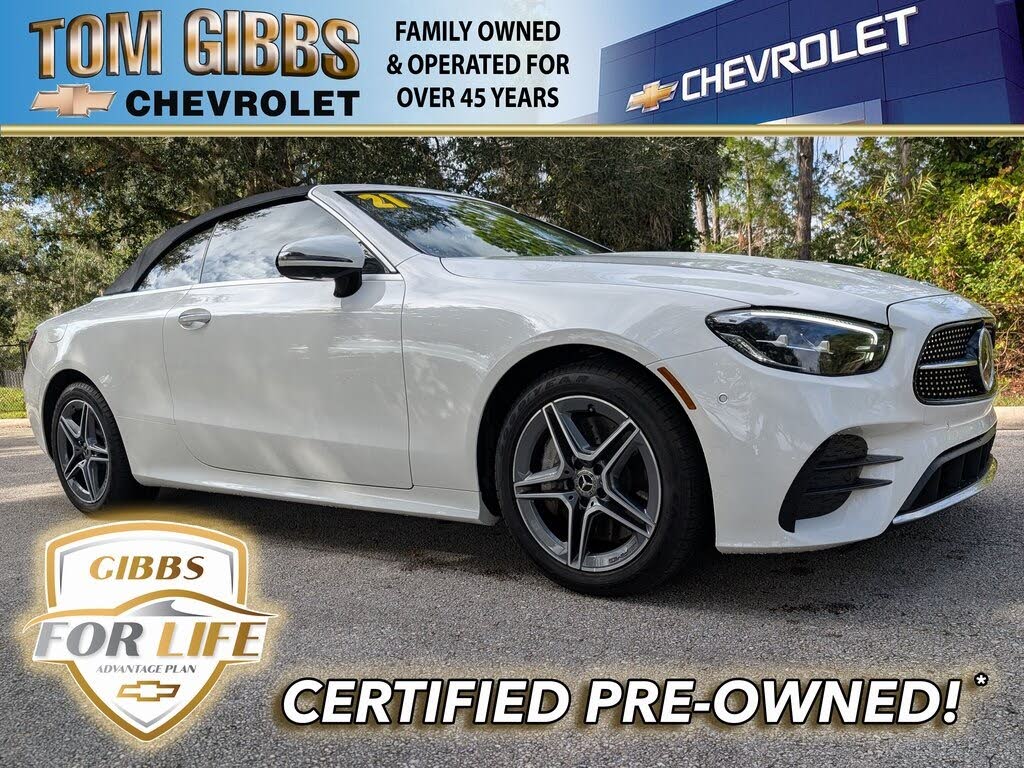 2021 Mercedes-Benz E-Class E 450 4MATIC Cabriolet AWD