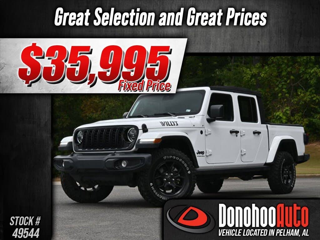 2024 Jeep Gladiator Willys Crew Cab 4WD