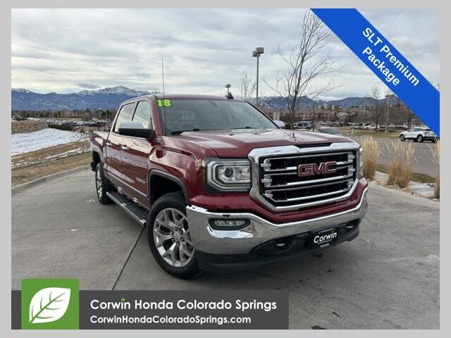 2018 GMC Sierra 1500 SLT Crew Cab 4WD