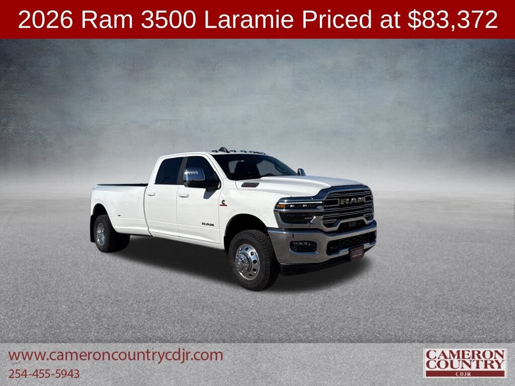 2026 RAM 3500 Laramie Crew Cab LB DRW 4WD