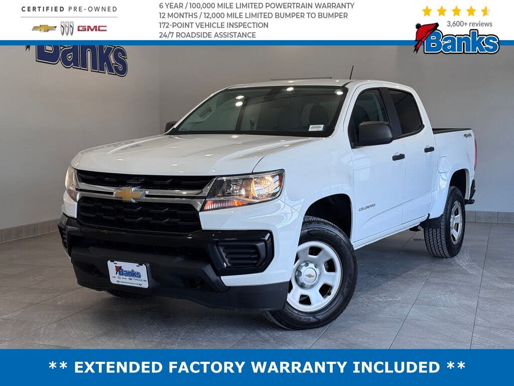 2022 Chevrolet Colorado Work Truck Crew Cab 4WD