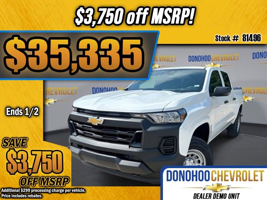 2026 Chevrolet Colorado Work Truck Crew Cab 4WD