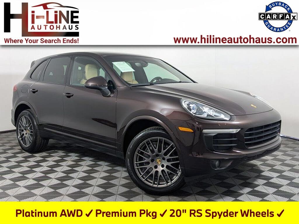 2017 Porsche Cayenne Platinum Edition AWD