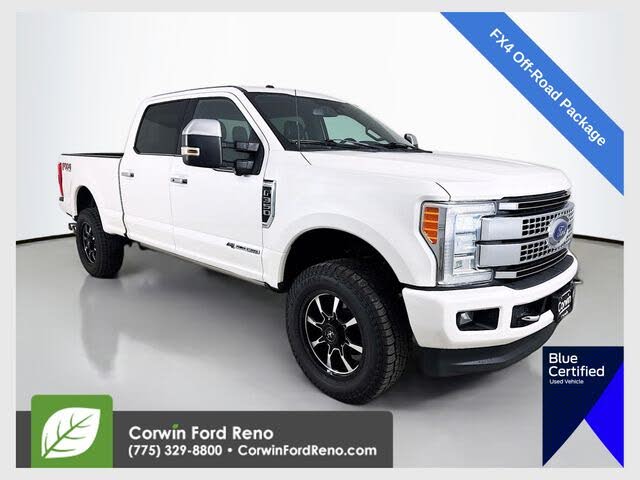 2017 Ford F-350 Super Duty Platinum Crew Cab 4WD