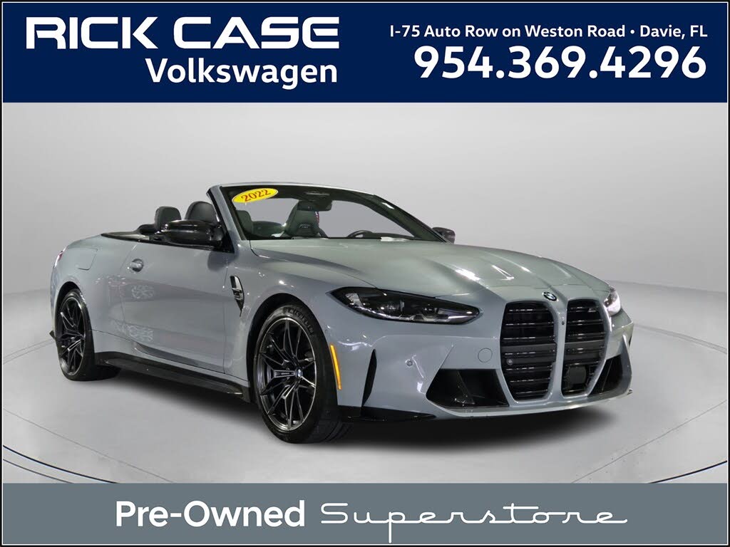 2022 BMW M4 Competition xDrive Convertible AWD