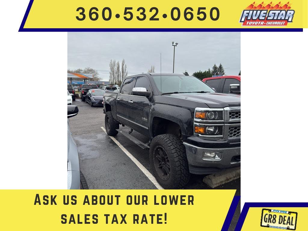 2015 Chevrolet Silverado 1500 LTZ Crew Cab 4WD