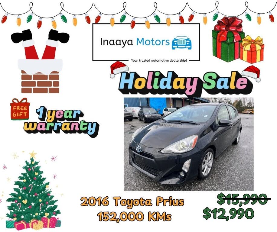 2016 Toyota Prius c One