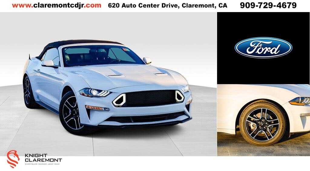 2020 Ford Mustang EcoBoost Premium Convertible RWD