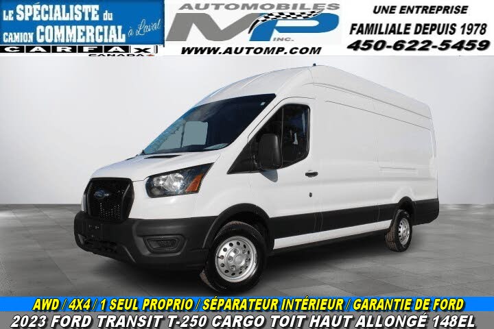2023 Ford Transit Cargo 250 High Roof Extended LB AWD