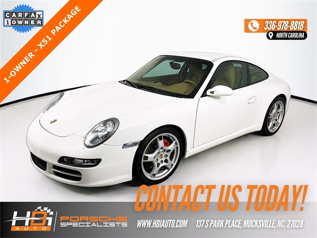 2007 Porsche 911 Carrera S Coupe RWD