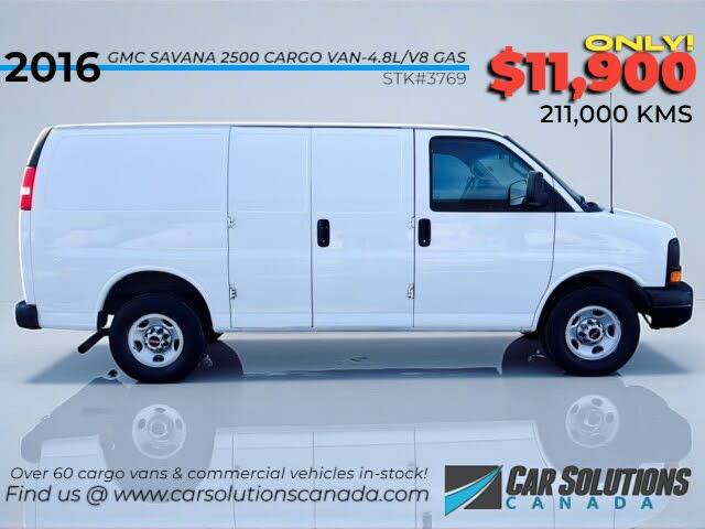 2016 GMC Savana Cargo 2500 RWD
