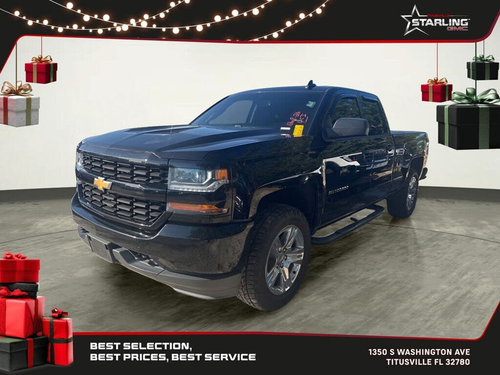 2018 Chevrolet Silverado 1500 Custom Double Cab RWD