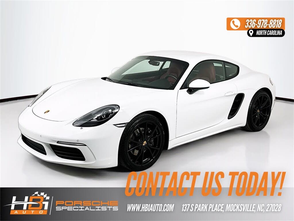 2018 Porsche 718 Cayman RWD