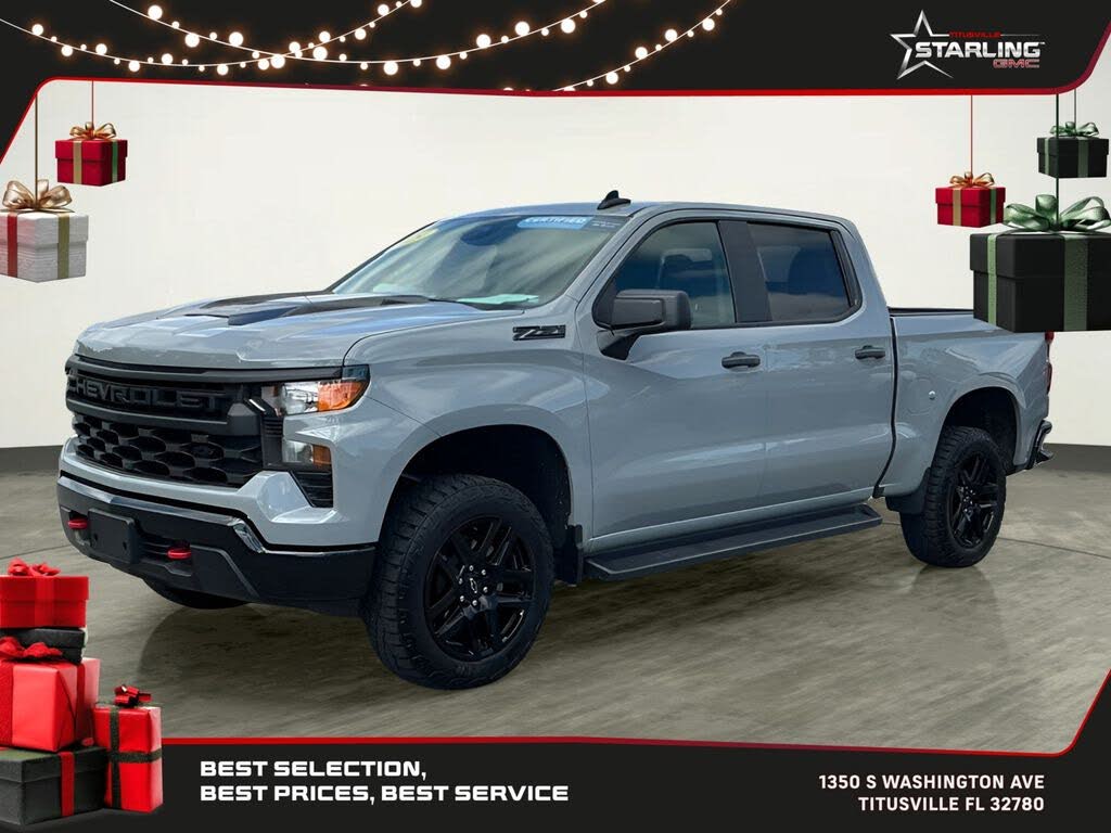 2024 Chevrolet Silverado 1500 Custom Trail Boss Crew Cab 4WD