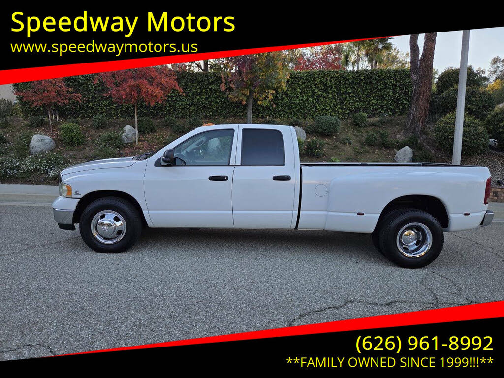 2004 Dodge RAM 3500 SLT Quad Cab LB DRW RWD