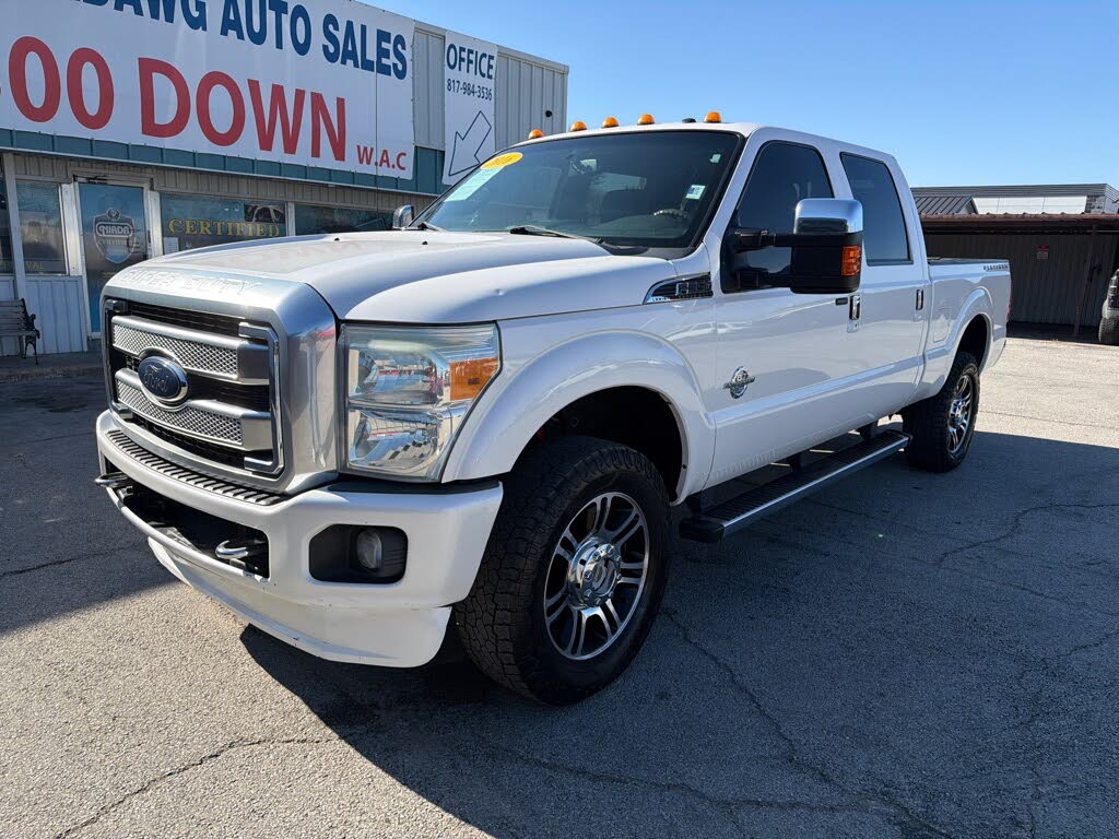 2016 Ford F-350 Super Duty Platinum Crew Cab 4WD