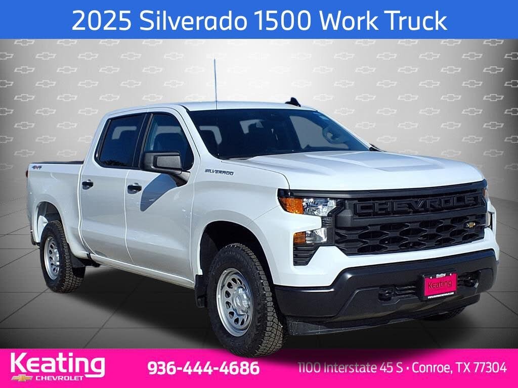 2025 Chevrolet Silverado 1500 Work Truck Crew Cab 4WD