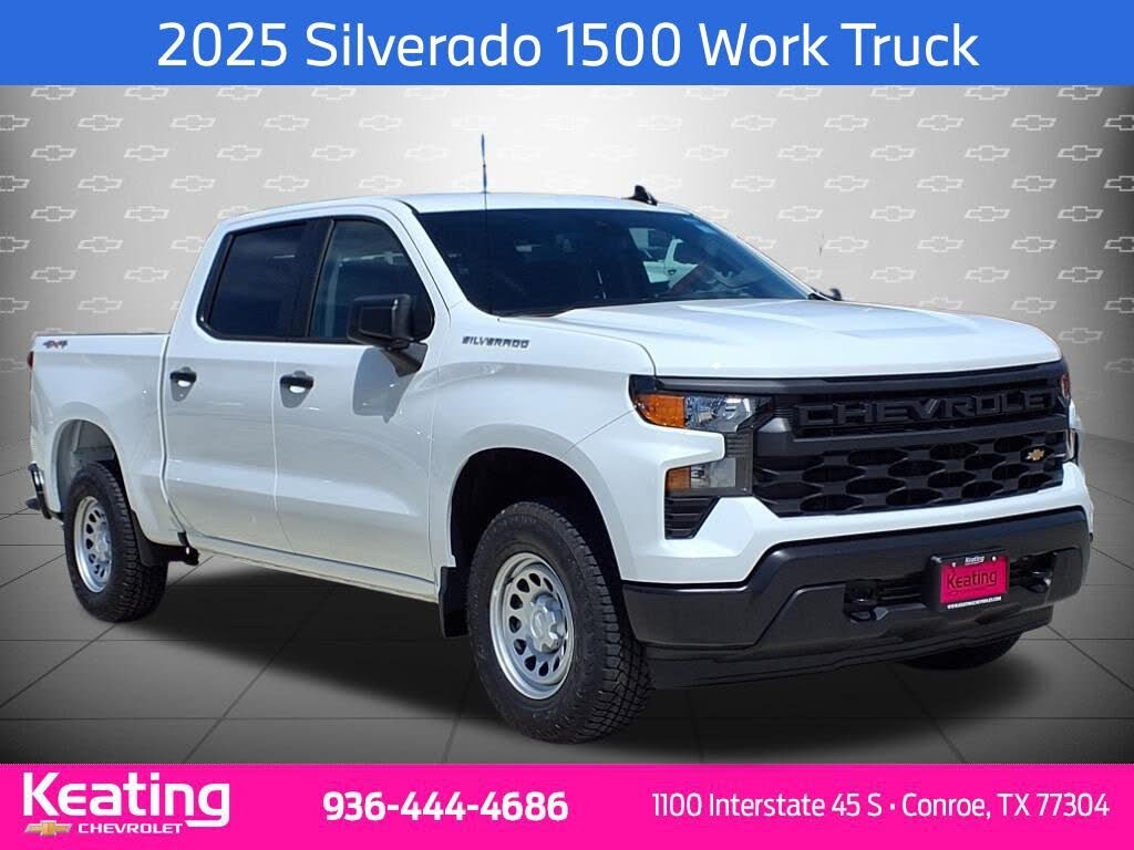 2025 Chevrolet Silverado 1500 Work Truck Crew Cab 4WD