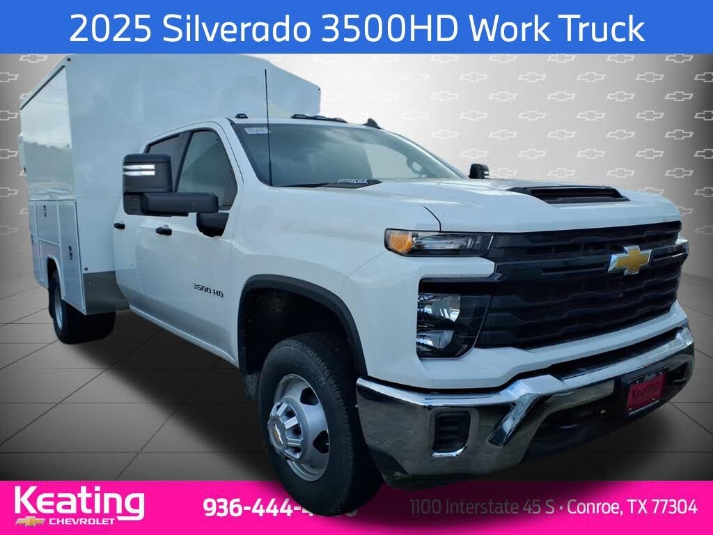 2025 Chevrolet Silverado 3500HD Work Truck Crew Cab LB RWD