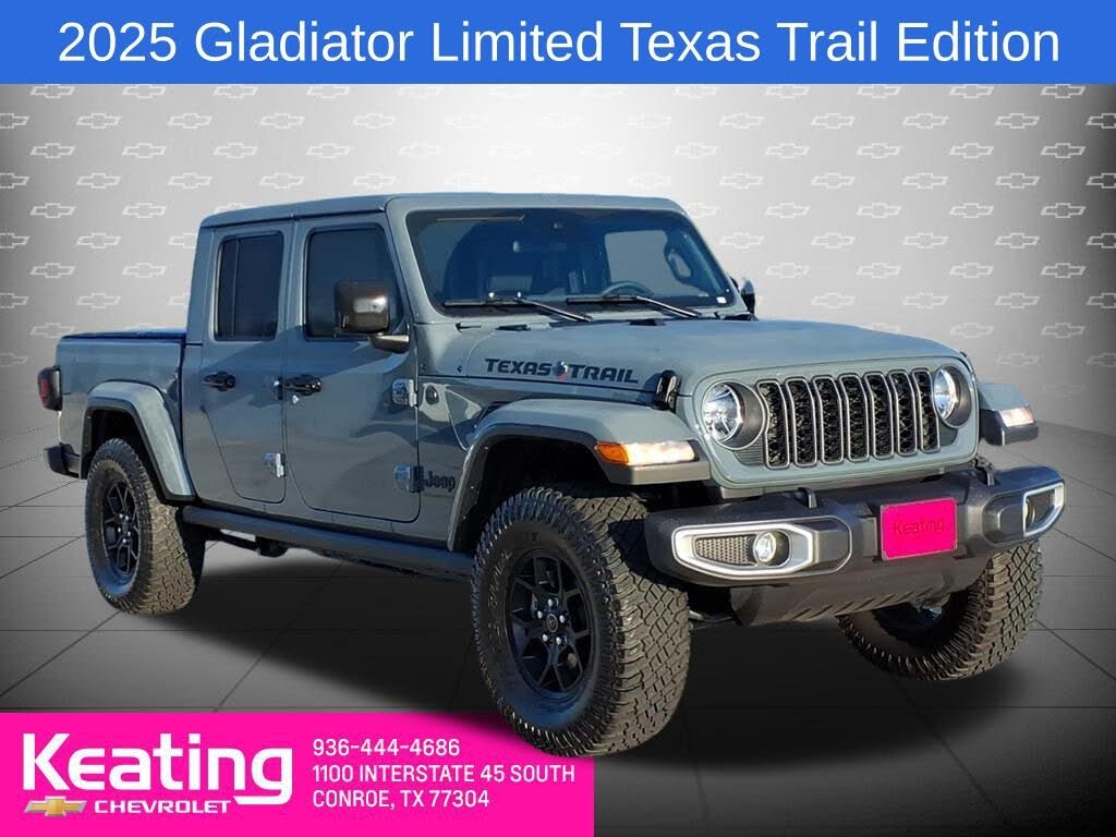 2025 Jeep Gladiator Texas Trail Crew Cab 4WD