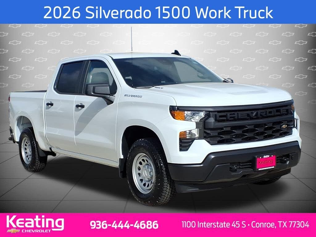 2026 Chevrolet Silverado 1500 Work Truck Crew Cab RWD