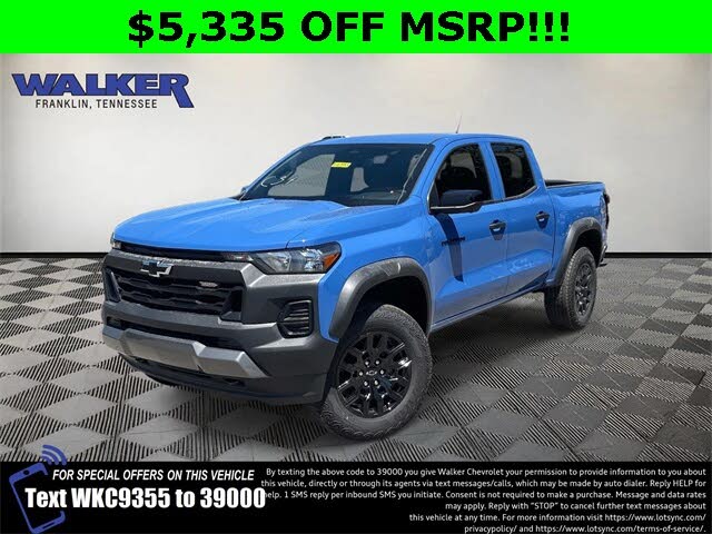 2026 Chevrolet Colorado Trail Boss Crew Cab 4WD