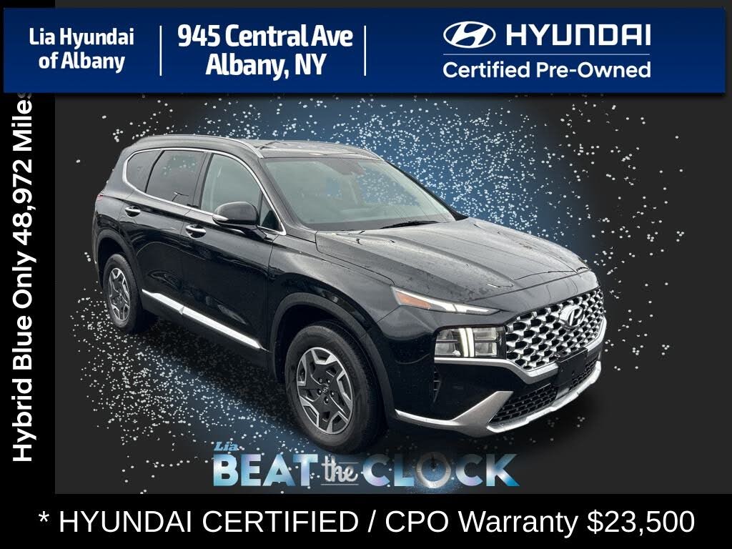 2022 Hyundai Santa Fe Hybrid Blue AWD