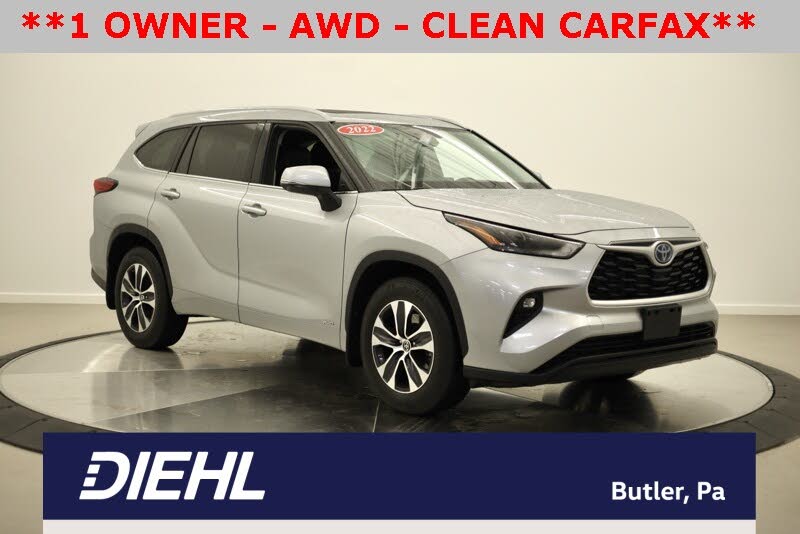 2022 Toyota Highlander Hybrid XLE AWD