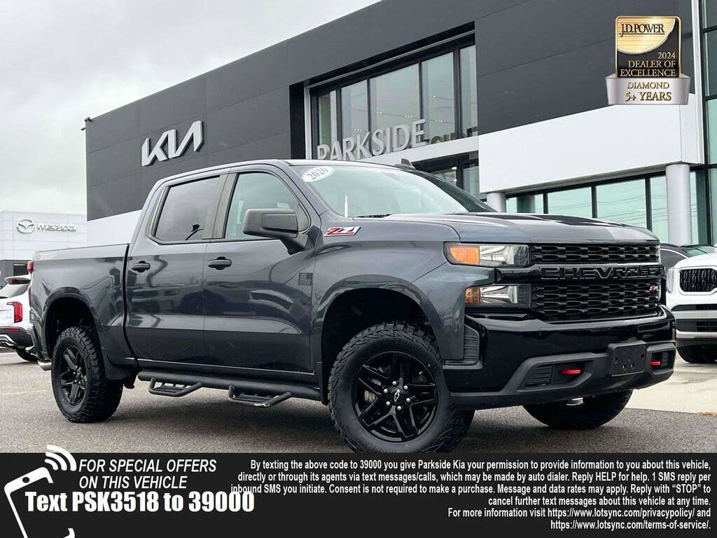 2020 Chevrolet Silverado 1500 Custom Trail Boss Crew Cab 4WD