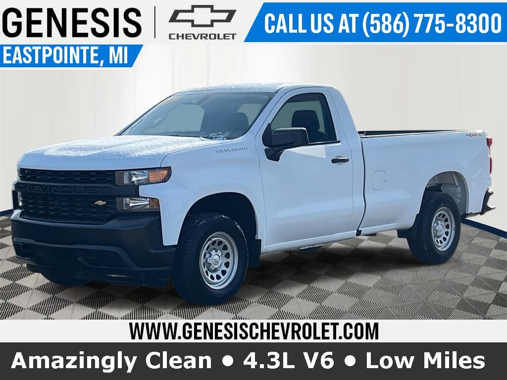 2021 Chevrolet Silverado 1500 Work Truck Crew Cab LB 4WD