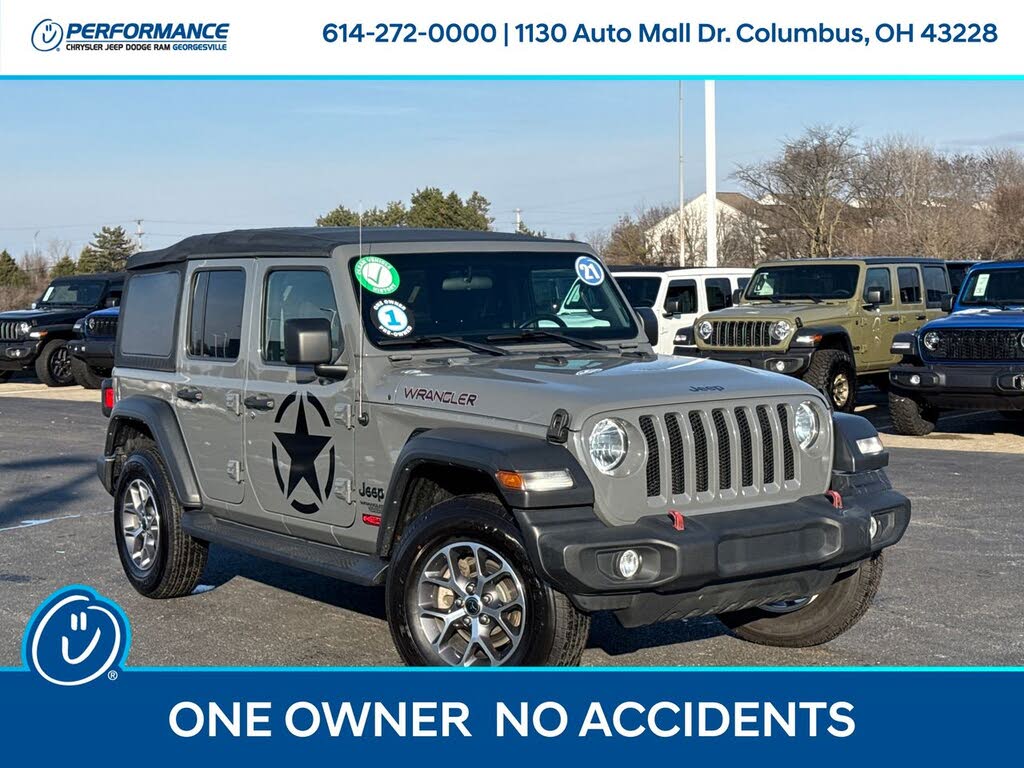 2021 Jeep Wrangler Unlimited Sport S 4WD