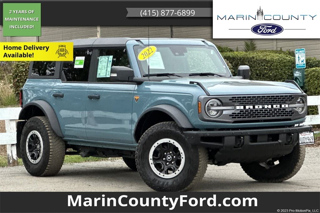 2022 Ford Bronco Badlands Advanced 4-Door 4WD