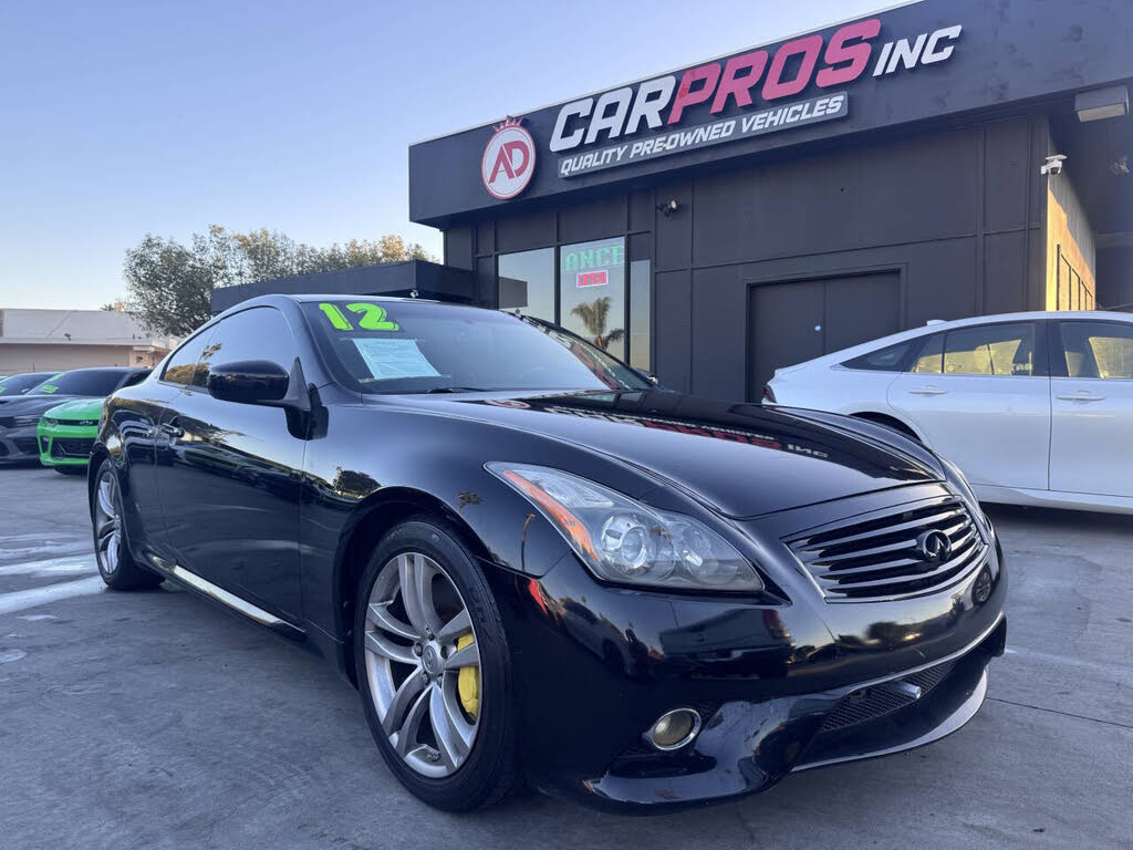 2012 INFINITI G37 Sport Coupe RWD